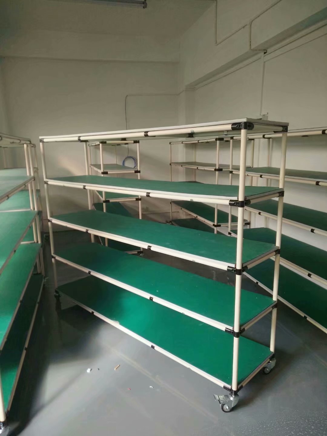 精益管货架工作台